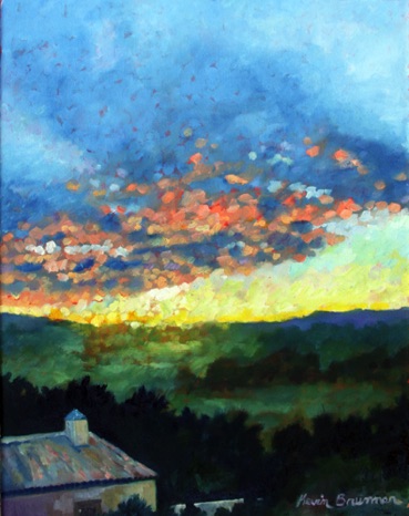 Sunset Over Rocaberti
11x14